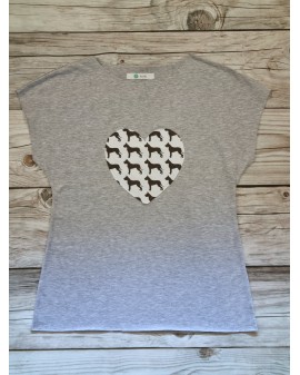 BLUZKA Z DOGIEM NIEMIECKIM