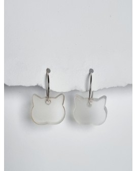 kolczyki z kotem Brytyjskim